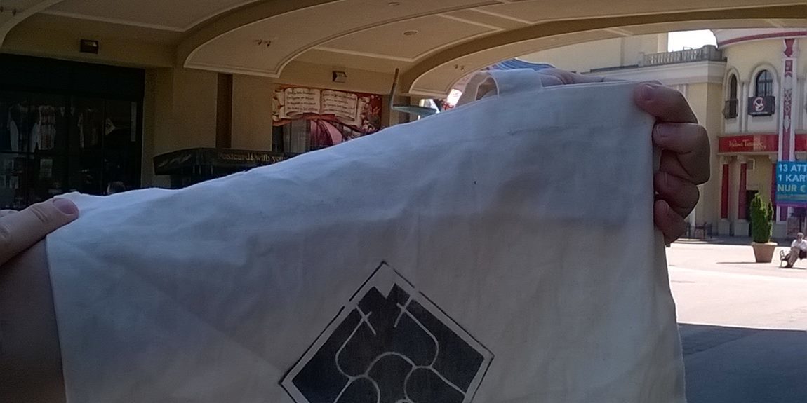 Büchertasche in Wien. Foto: Madalin Truica