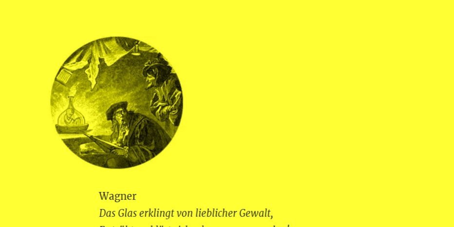 Das ist die Eigenschaft der Dinge: Natürlichem genügt das Weltall kaum, Was künstlich ist, verlangt geschlossnen Raum.